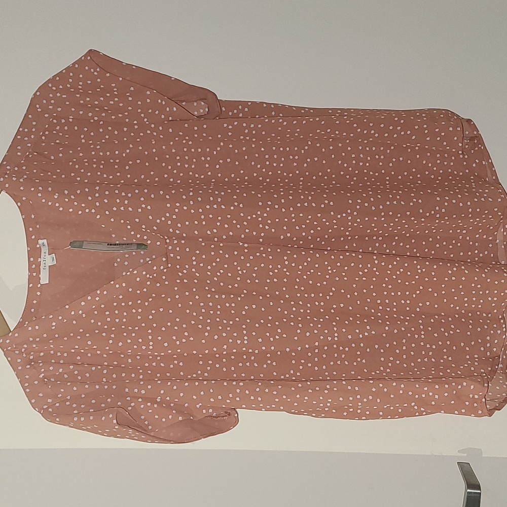 Fun2Fun Lillian V Neck Blouse XXL